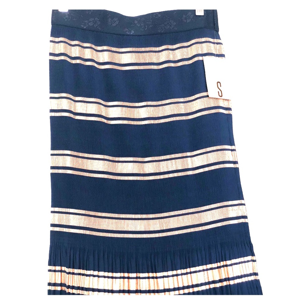 Lularoe Jill - Elegant Collection~Rose Gold & Blue